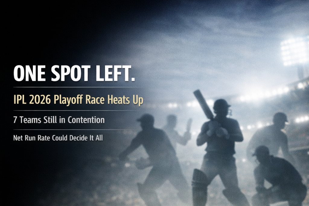 IPL Playoff Race Heats Up as Final Spot Remains Open