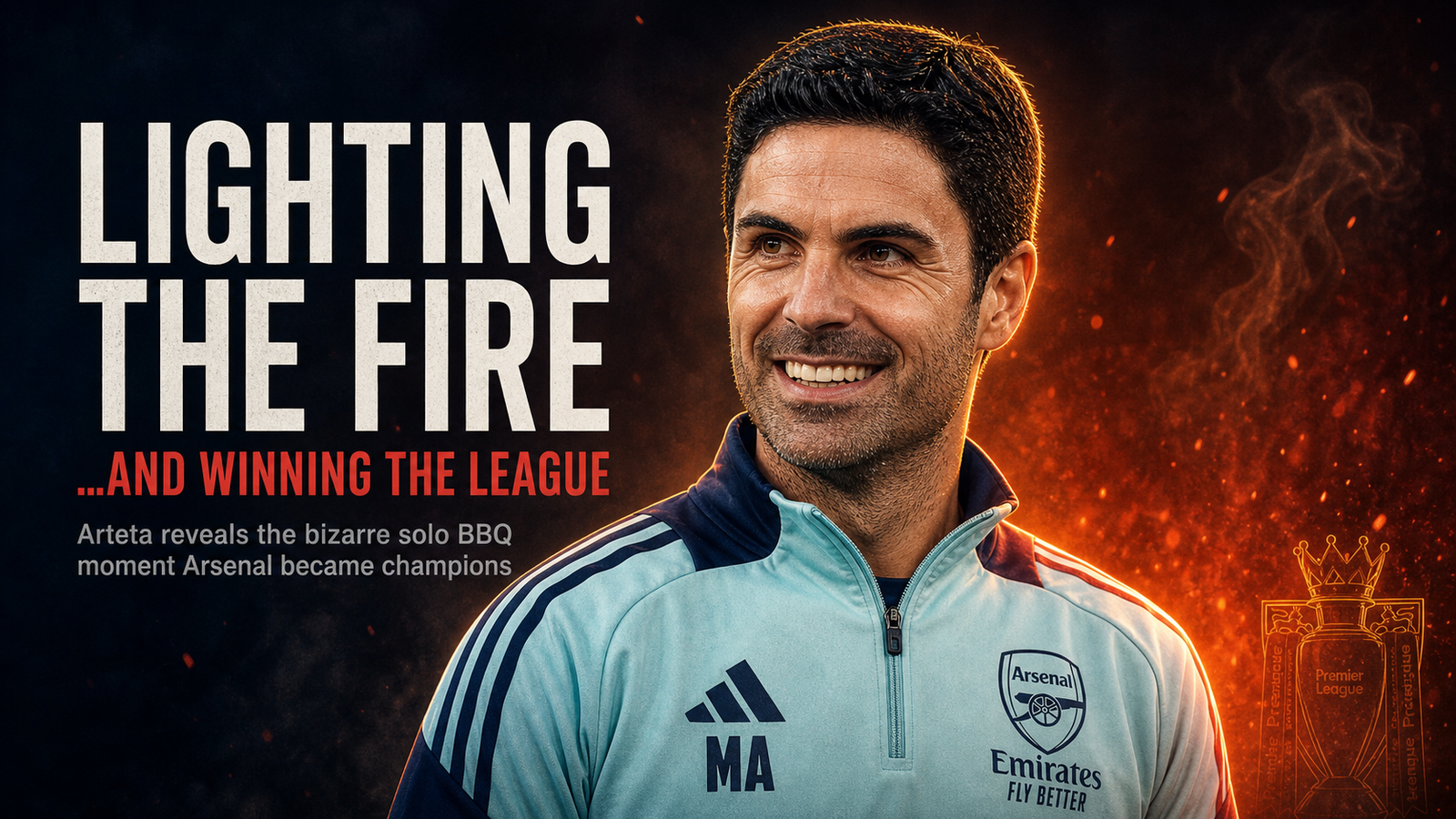 Arteta Reveals Emotional BBQ Moment After Arsenal Title Win