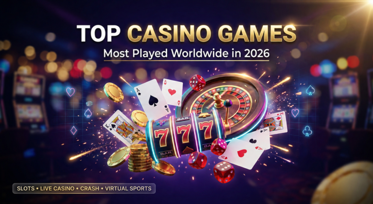 Most Played Online Casino Games Worldwide in 2026
