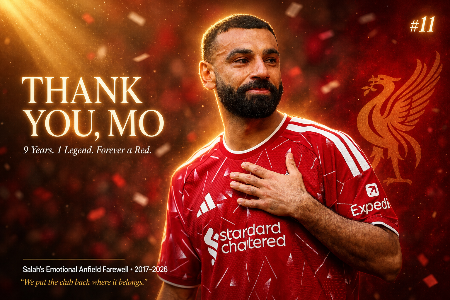 Emotional Mohamed Salah Farewell Leaves Liverpool Fans in Tears