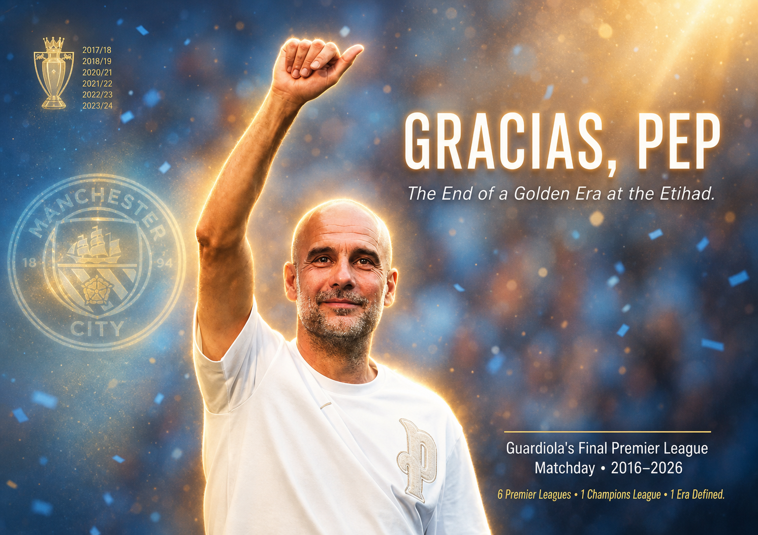 Emotional Pep Guardiola Farewell Marks End of Man City Era