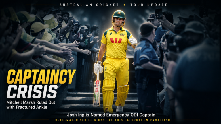 Mitchell Marsh Ruled Out as Australia Faces Captaincy Crisis