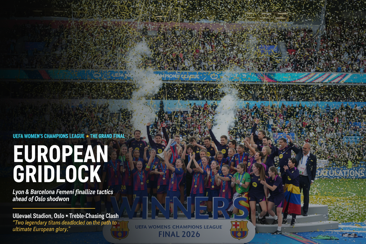 Lyon and Barcelona Set for Blockbuster Women’s UCL Final Showdown