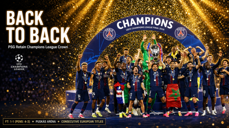 PSG Champions League title