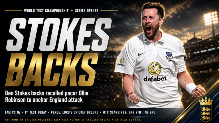 Ben Stokes Ollie Robinson