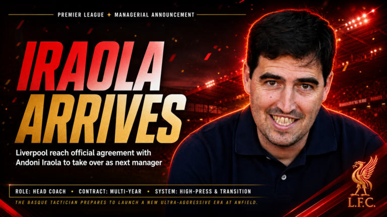 Andoni Iraola Liverpool manager