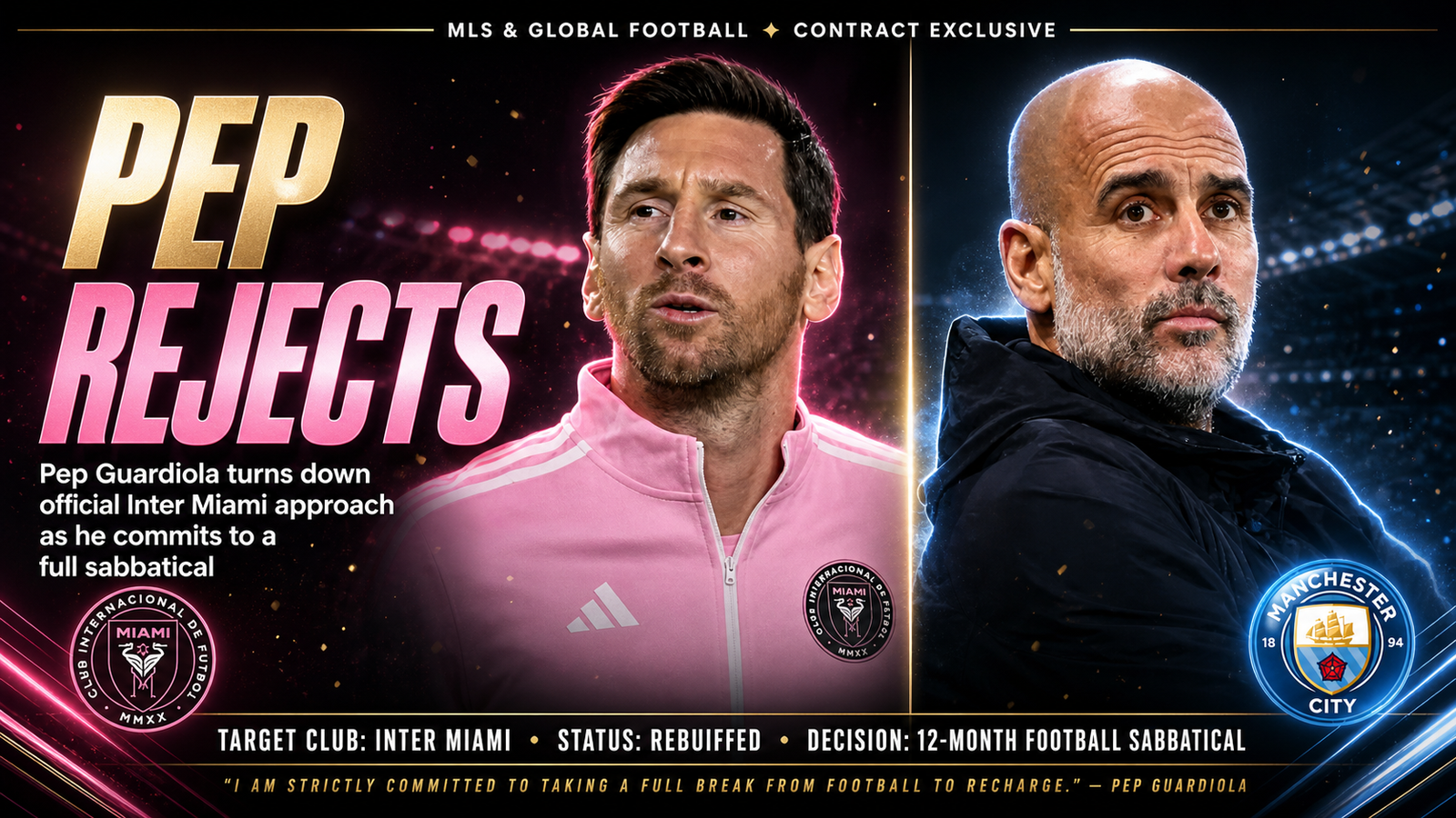 Pep Guardiola Inter Miami