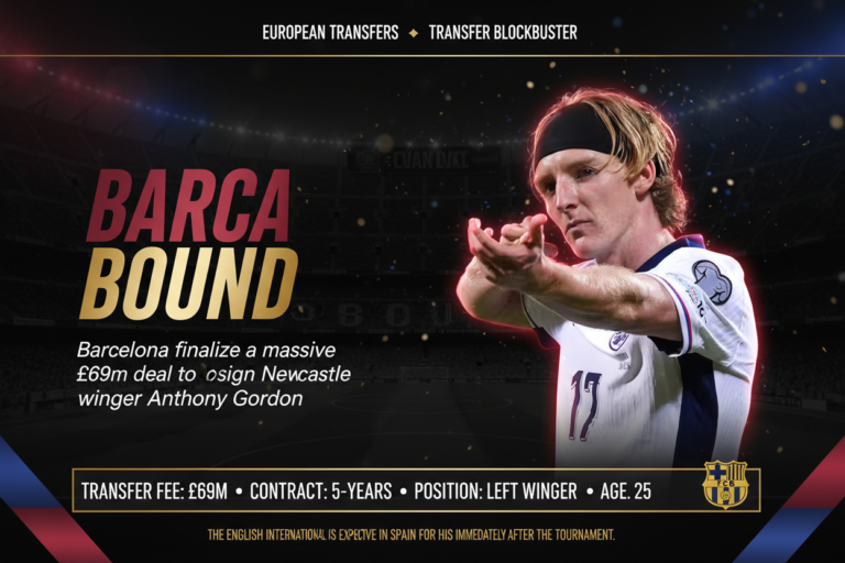 Anthony Gordon Barcelona transfer