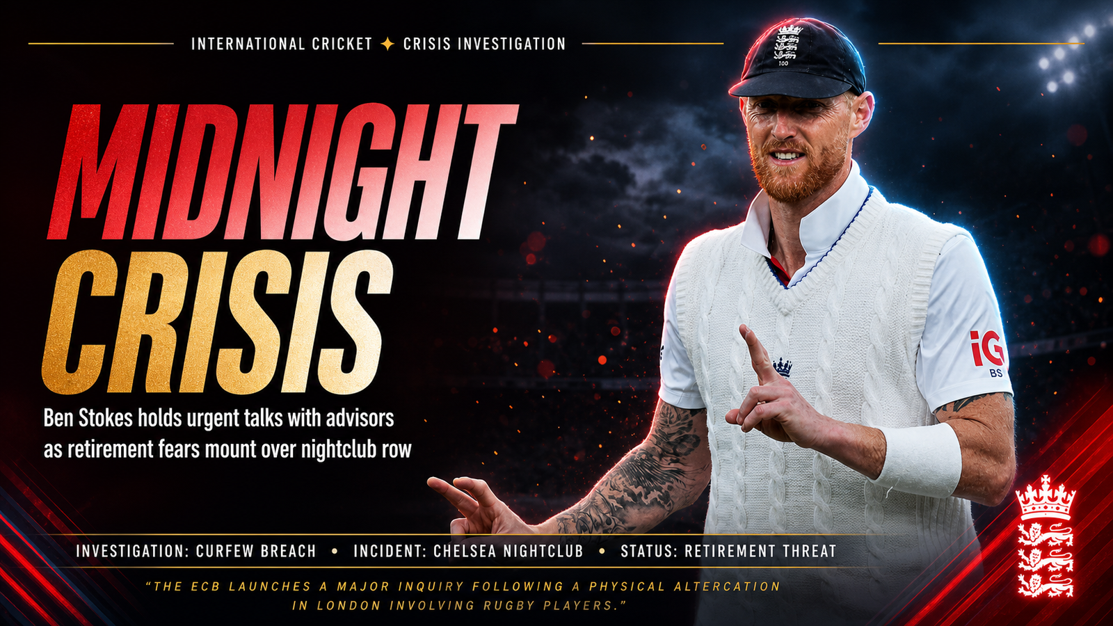 Ben Stokes retirement