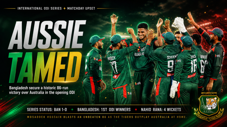 Bangladesh vs Australia ODI