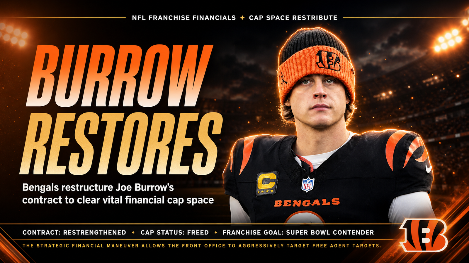 Joe Burrow contract restructure