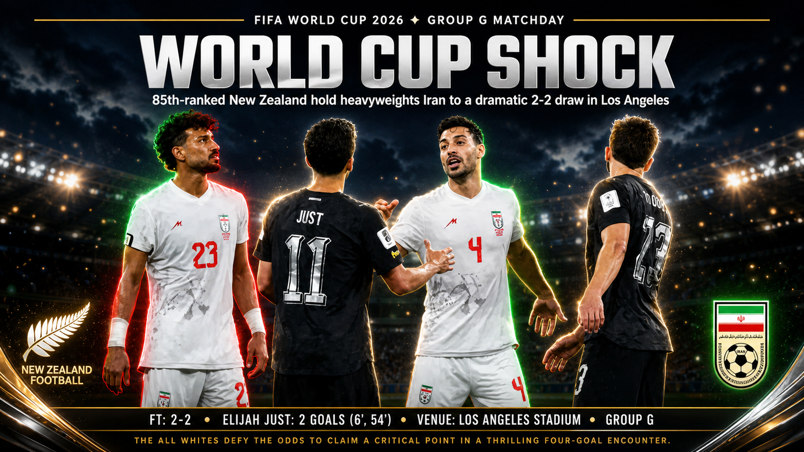 New Zealand vs Iran