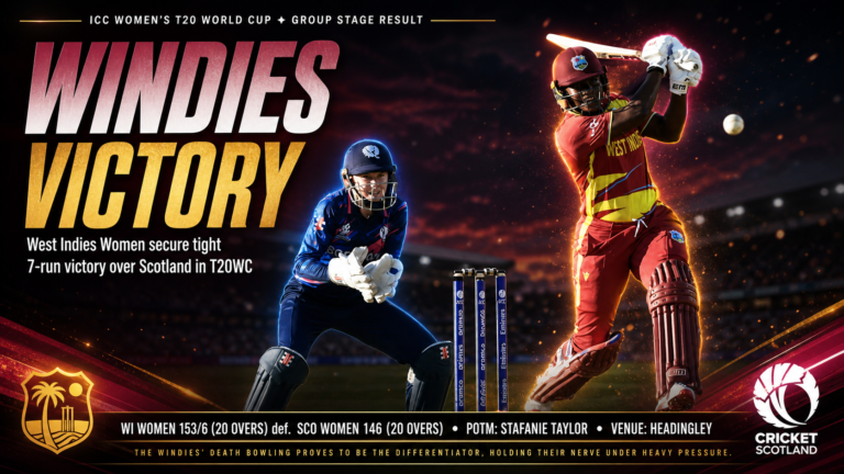 West Indies Women vs Scotland Women