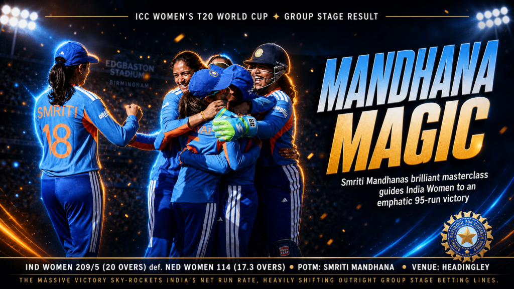 India Women vs Netherlands Women
