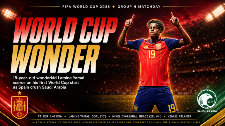Spain vs Saudi Arabia