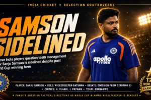Sanju Samson T20I selection debate