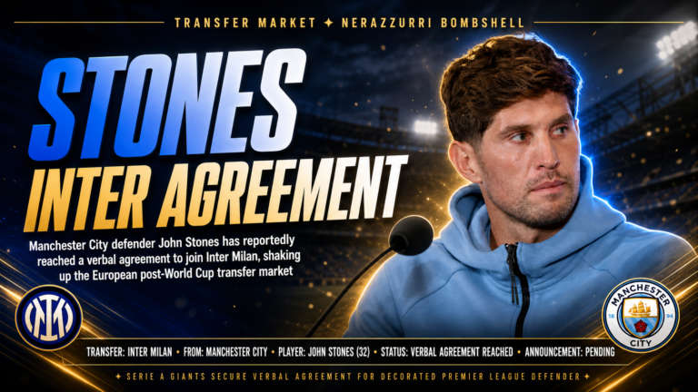 John Stones Inter Milan transfer