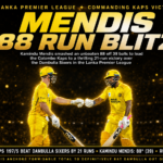 Kamindu Mendis 88 Colombo Kaps