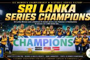 Sri Lanka Women vs Pakistan Women ODI series