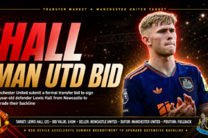 Lewis Hall Manchester United transfer