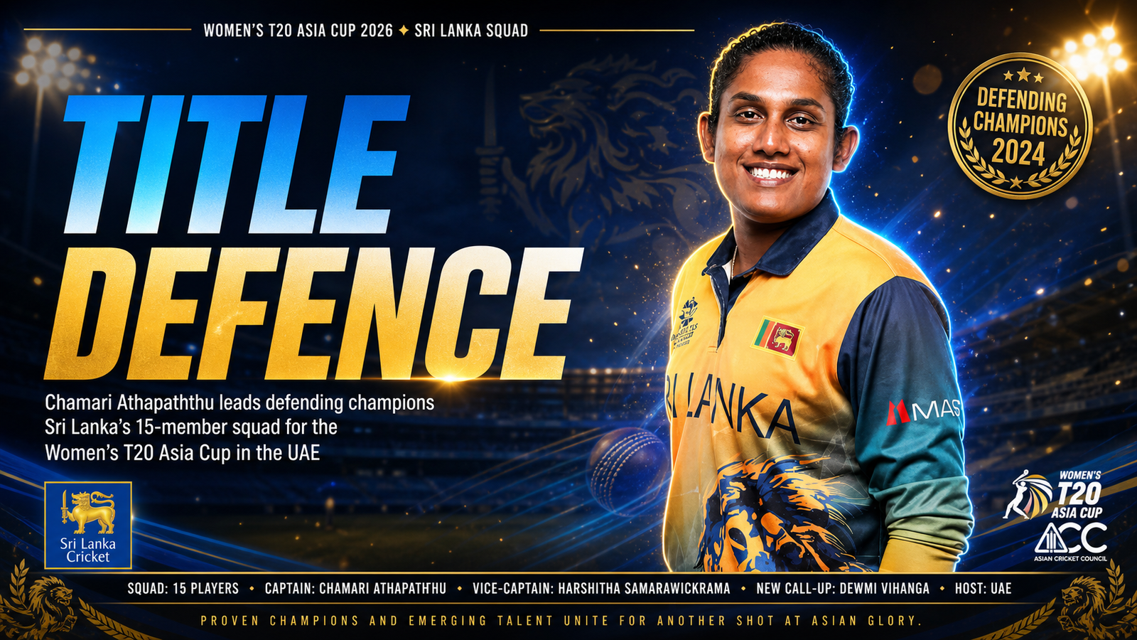 Chamari Athapaththu Asia Cup