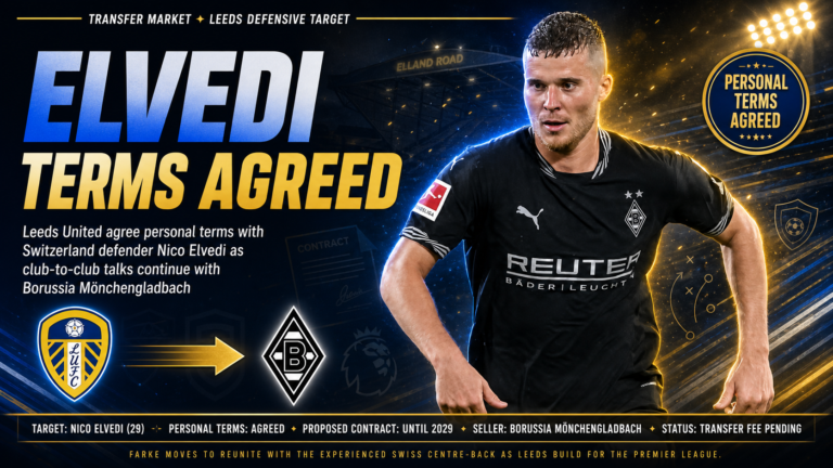Leeds United Nico Elvedi transfer