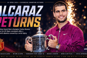 Alcaraz comeback 2026