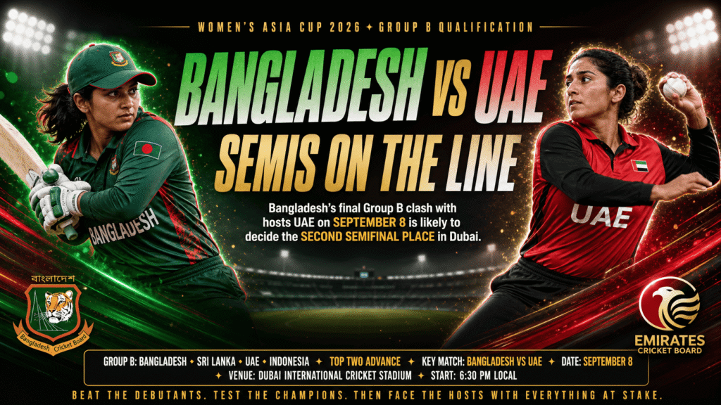 Bangladesh Women's Asia Cup 2026 fixtures