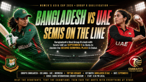 Bangladesh Women's Asia Cup 2026 fixtures