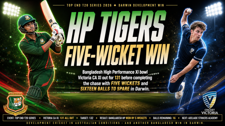 Bangladesh High Performance XI Top End T20