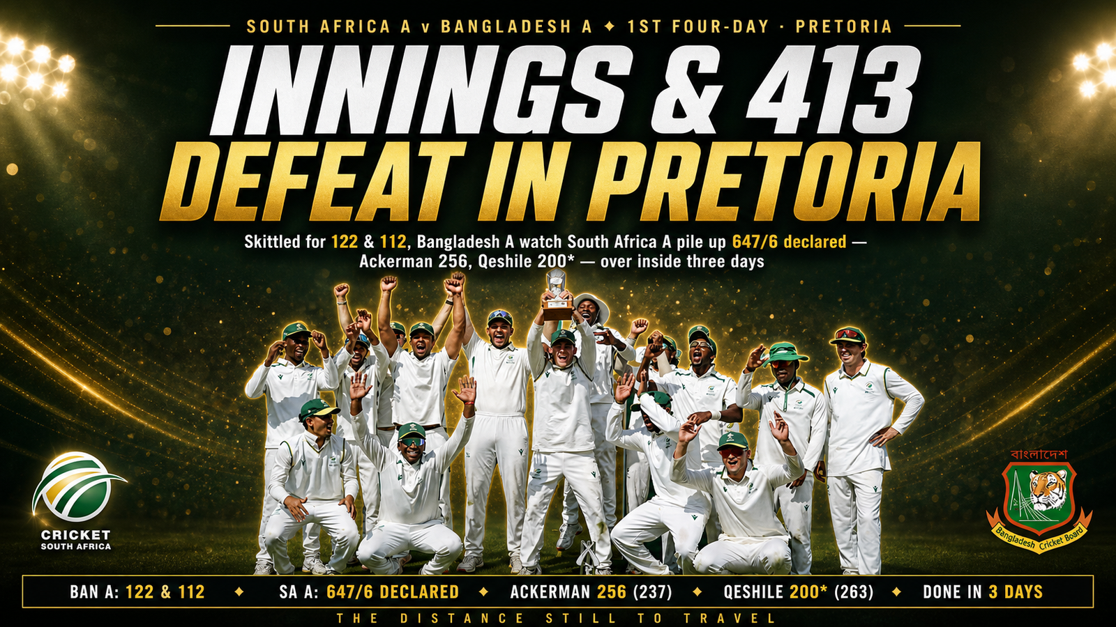 Bangladesh A South Africa A result
