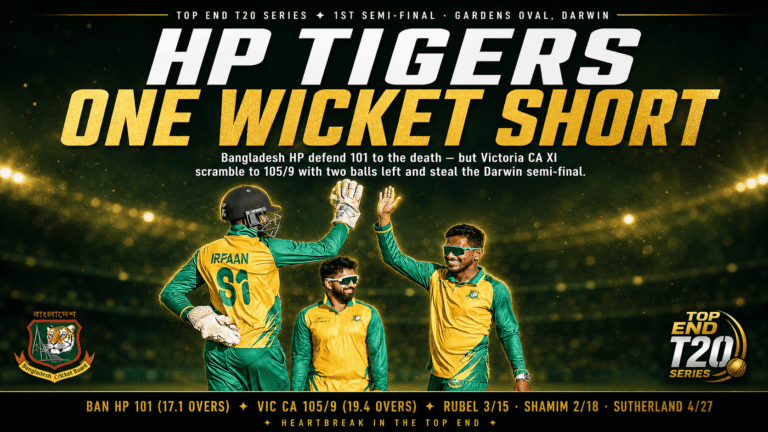 Bangladesh HP Victoria CA semi-final