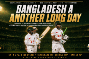 Bangladesh A South Africa A second unofficial Test