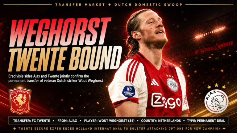 Wout Weghorst Twente transfer Ajax