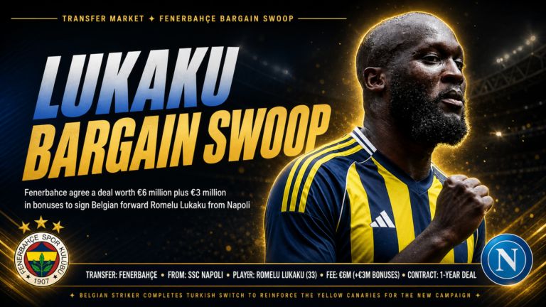 Romelu Lukaku Fenerbahce transfer Napoli