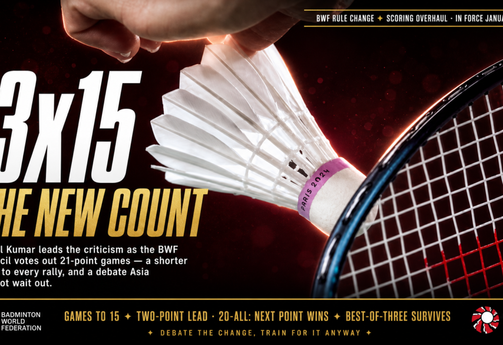 BWF 3x15 scoring system