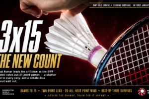 BWF 3x15 scoring system