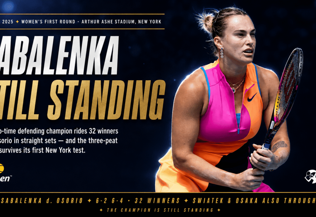 Aryna Sabalenka US Open 2026